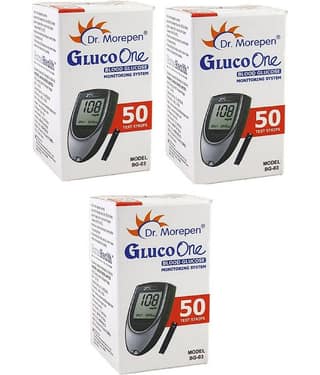 Dr. Morepen GLUCO ONE BG-03 150 Test Strips