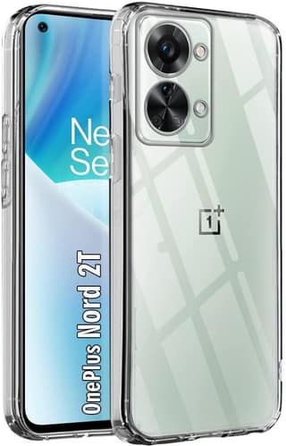 PLUGTECH TPU Ultra Hybrid Clear Camera Protection Back Cover Case for OnePlue Nord 2T
