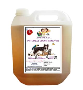SWACCH PET Aqua Odour Remover (5 Litre) Lemon
