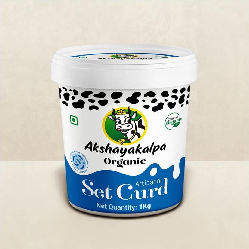Akshayakalpa Artisanal Organic Set Curd