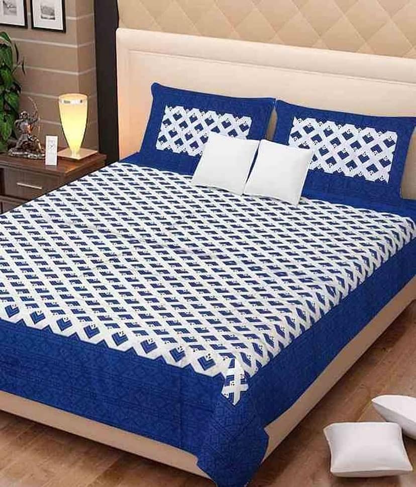 Bombay Spreads Cotton King Bedsheet ( Multi )