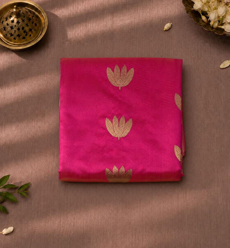 Handloom Chanderi Pattu Silk Saree