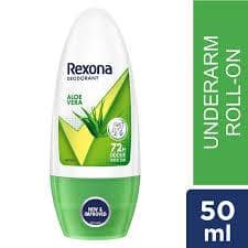 Rexona Underarm Roll On Deodorant For Women - Aloe Vera, 50 Ml