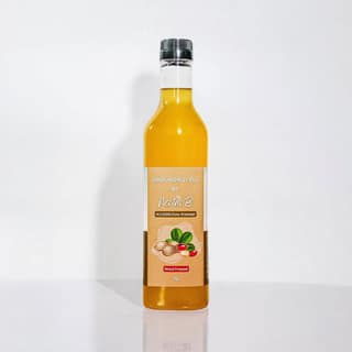 Wood Pressed Groundnut Oil | 100% Pure | Kachi Ghani | Unrefined | Chemical-Free