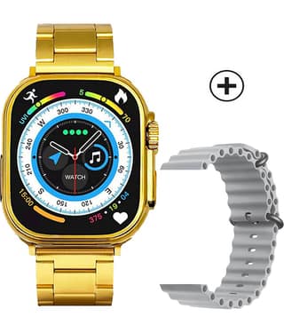 VENKAT ZONE IPS BT Calling Upto 1-2 days Smart Watch Black
