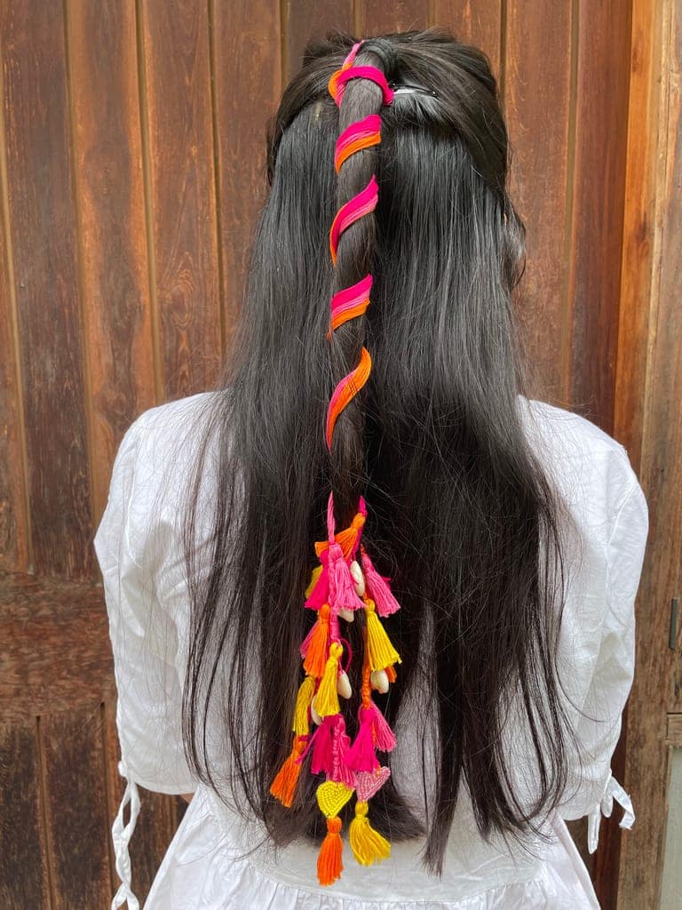 Kalakari boho hair parandi view 4