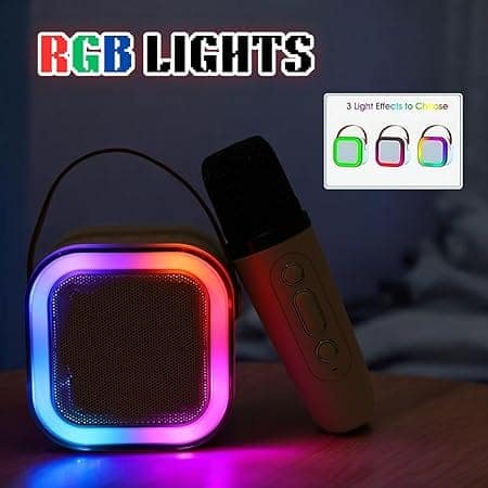 K12 Bluetooth Speaker and Microphone Combo – Powerful Sound, Wireless Connectivity, Perfect for Parties, Meetings, and More! view 2