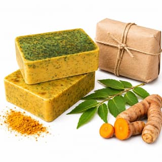 MisRiyaa Neem Turmeric Soap - 125g