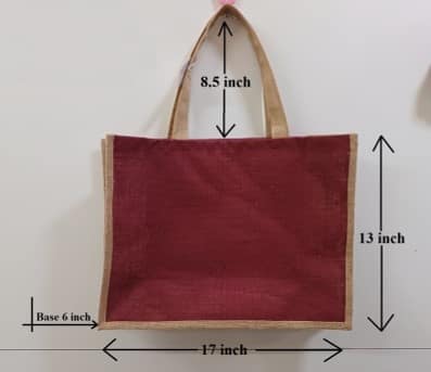 Jute Shoping Bag 13 x 17 inches