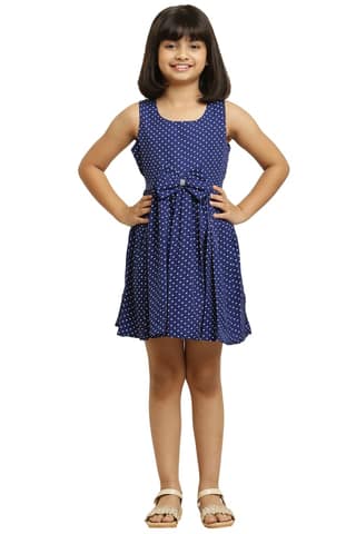 Cutiepie Fancy Blue Frock & Dress For Girls.