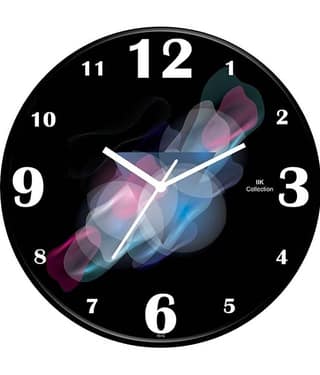 IIK COLLECTION - Circular Analog Wall Clock