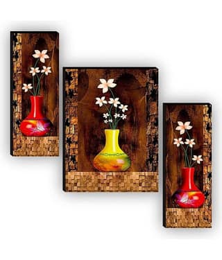 SNDArt - Flower Pots Wall Painting For Living Room Gift Items