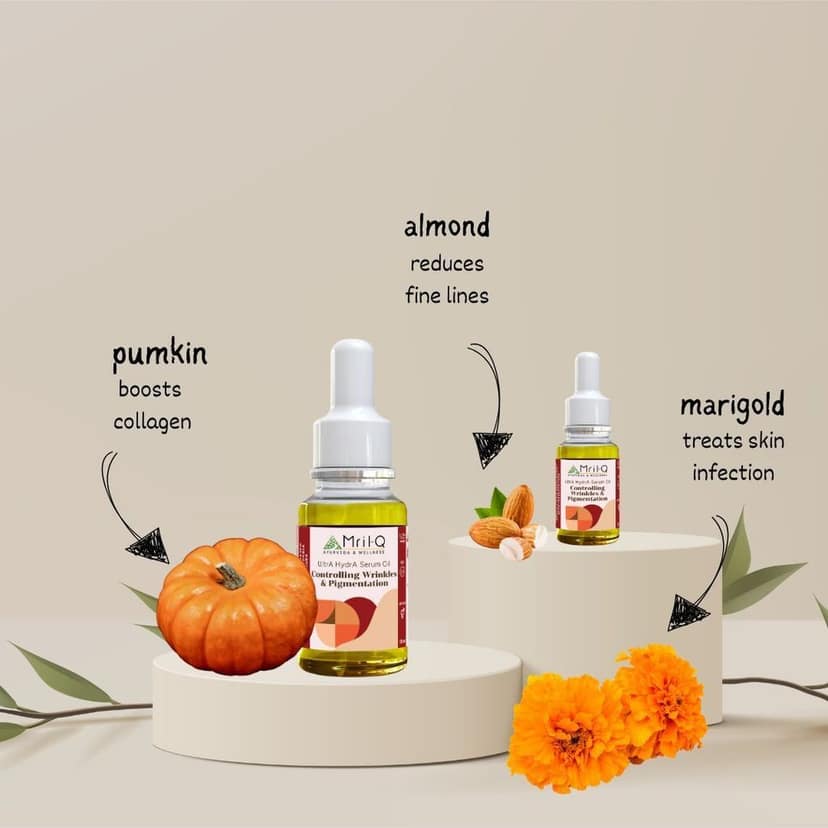 MrilQ Ultra Hydra Face Serum Oil view 4