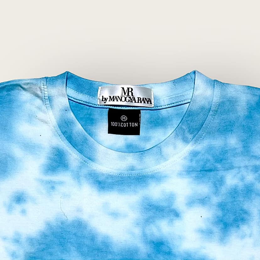 Blue t-shirt view 2