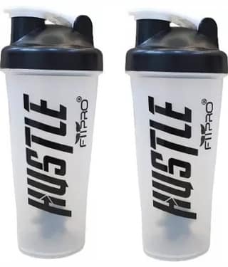 FitPro Plastic Transparent 700 mL Shaker ( Pack of 1 )