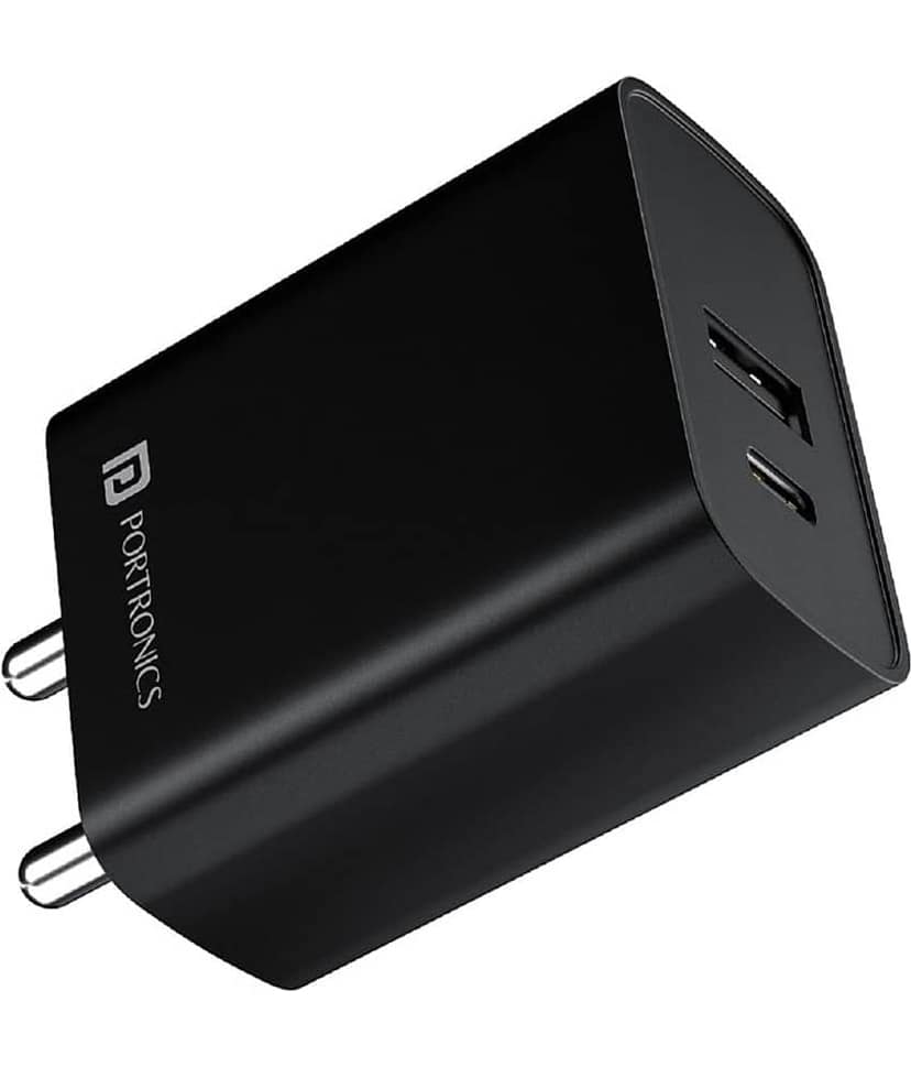 Portronics Type C 3A Wall Charger