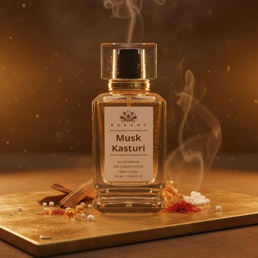 Essent Perfumes Musk Kasturi Eau de Parfum (EDP) – Traditional Kasturi Musk Long Lasting Perfume – Unisex Fragrance view 3