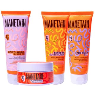 Manetain Shampoo - 100 ml With Set of 2 Conditioner - 100 ml Each & Gel - 100 ml