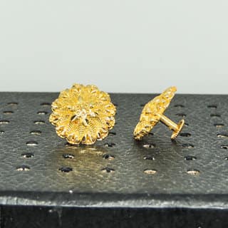 Traditional 1gm gold and micron plated topps view 2