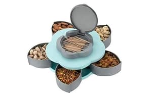 Store4hope Smart Candy Box Serving Rotating Tray Spice Storage