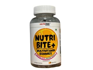 Ketones Nutrition Nutri Bite Multivitamin Gummies | 30 Servings | Orange