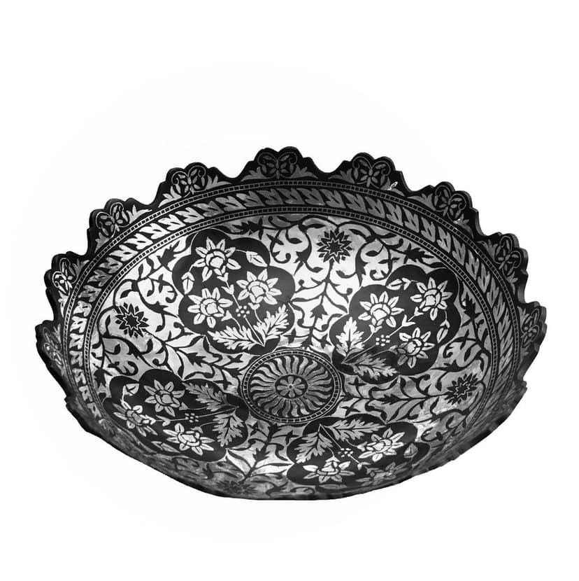 Bidri Work Bowel Big (Sheet Inside & Out Side Work) (1SMTDCOKA07908) view 2