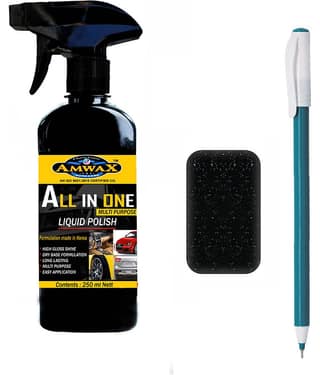 AMWAX - Finishing Metal Polish For All Cars & Motorbikes ( Pack of 3 )