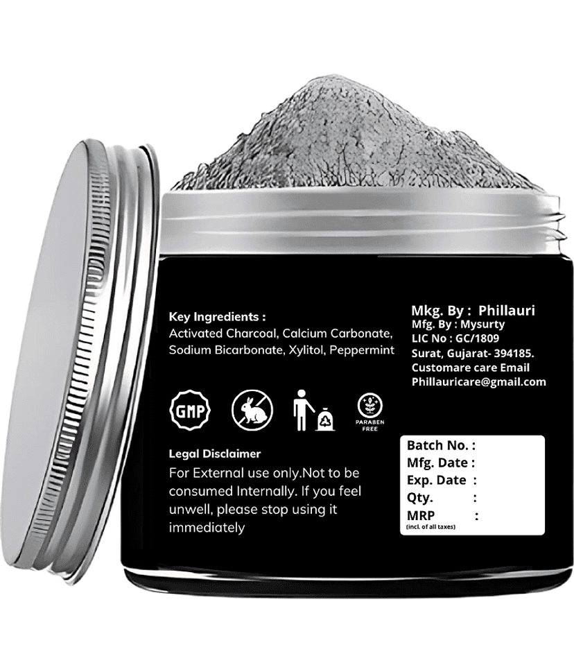 Phillauri Teeth Whitening Powder 60 view 2
