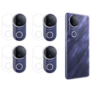 ISAAK Back Camera Lens Protector compatible for Vivo T4r 5G (Pack of 4)