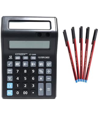 GLTZEN - 12 Digits Basic Calculator