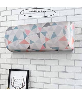 purple dust Single Polyester Multi AC Cover for 1 Ton Split AC