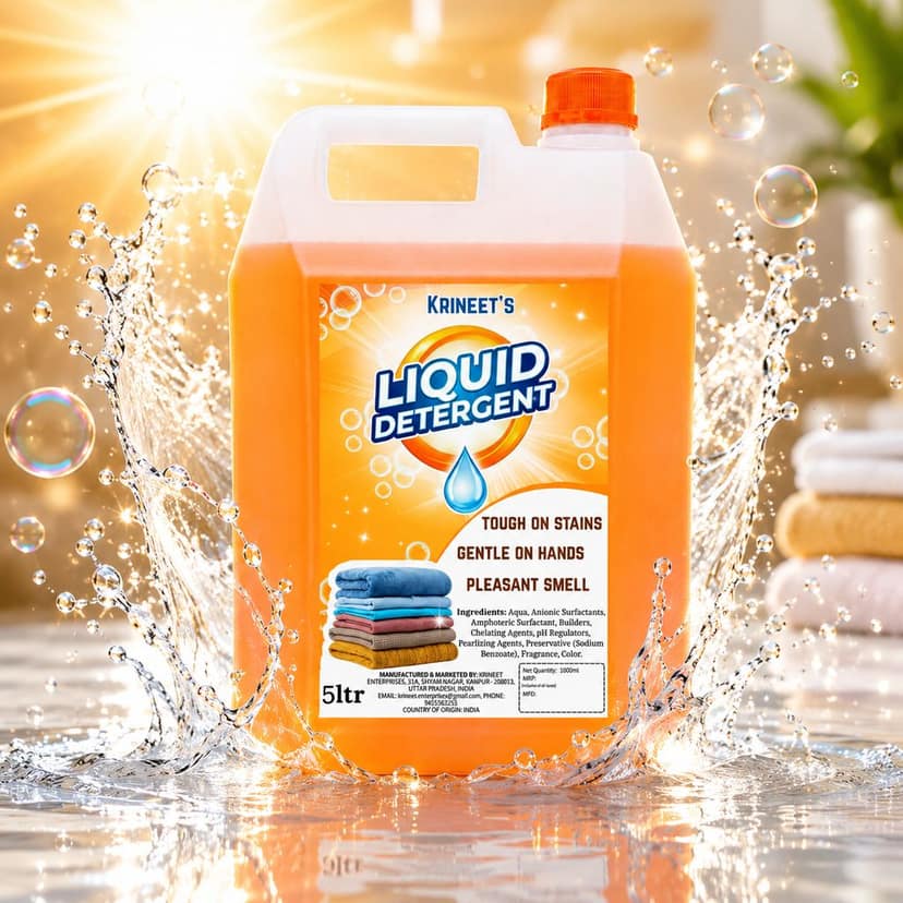 Krineet's Liquid Detergent for Top Load and Hand Wash view 3
