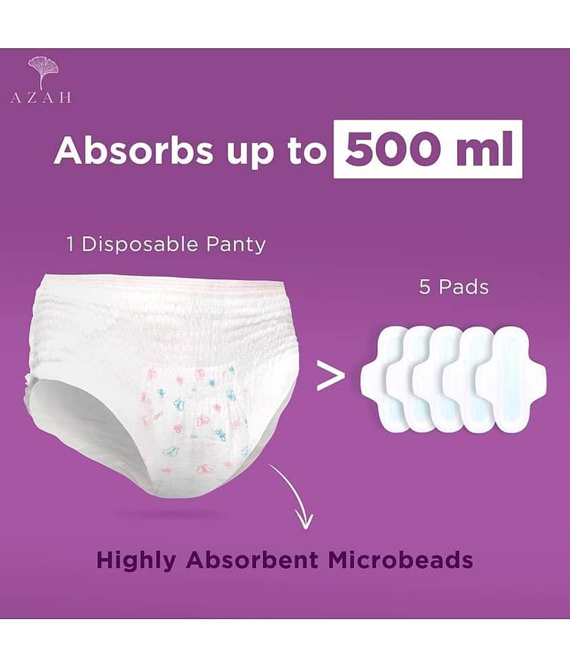 Azah Cottony Medium Regular Sanitary Pad view 2