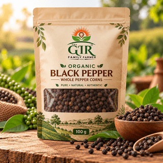 Organic Black Pepper - Whole Pepper Corns