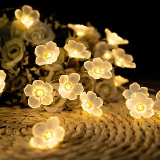 GLOWSERIE Flower LED String Light for Party & Room Decor