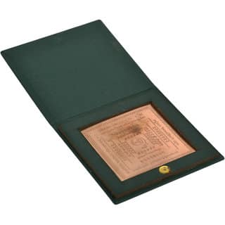 KESAR ZEMS Energised Pure Copper Bhaktamar Stotra/Shlok/Gatha-5 Yantra With KZ Box(7.5 cm x 7.5 cm x 0.01 cm) Brown.