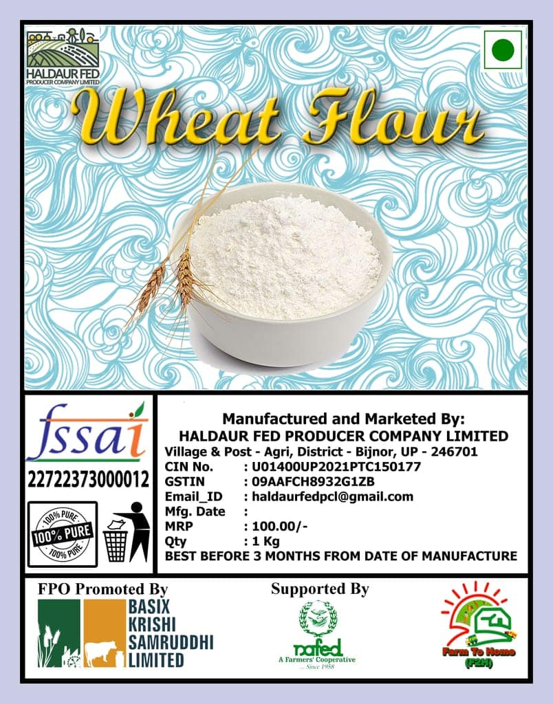 Wheat Flour - 1 Kg (pack of 5) view 3