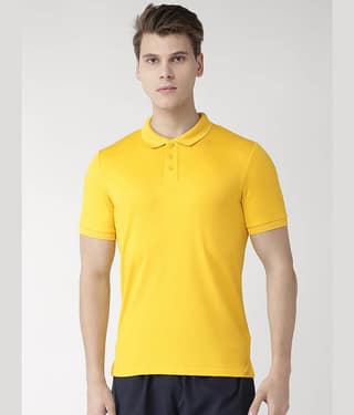 Alcis - Yellow Polyester Regular Fit Men's Sports Polo T-Shirt ( Pack of 1 )