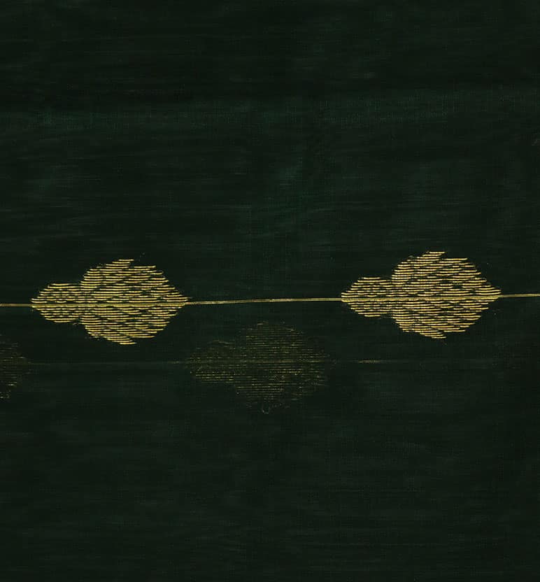Handloom Chanderi Silk By Cotton Saree view 5