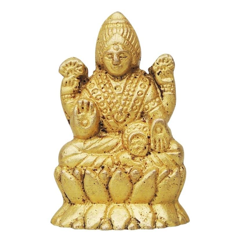 Brass Showpiece Laxmi Ji Statue (BSMAS859 A) view 2