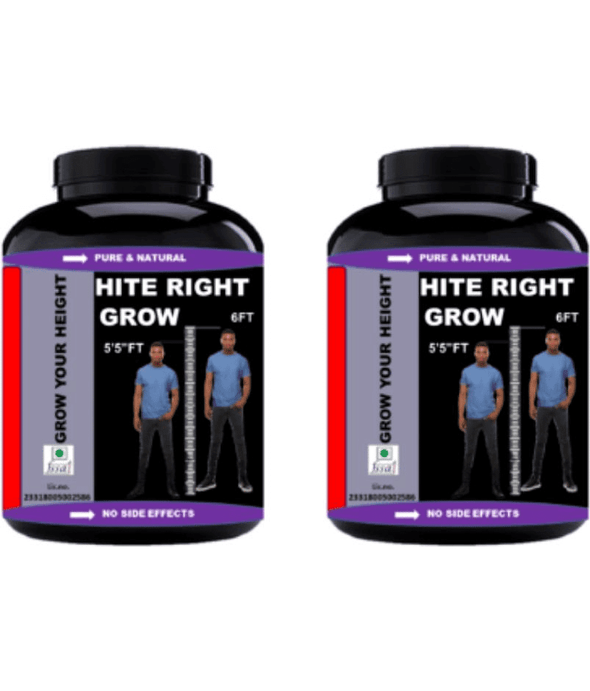 Hindustan Herbal HITE RIGHT GROW 0.2 kg Powder Pack of 2