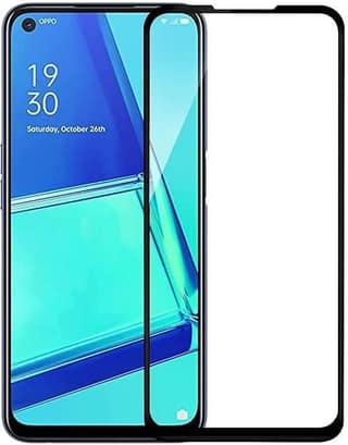 PLUGTECH Advanced Tempered Glass With Anti-Explosion 9H Hardness Edge-To-Edge Coverage Screen Guard for OPPO K10