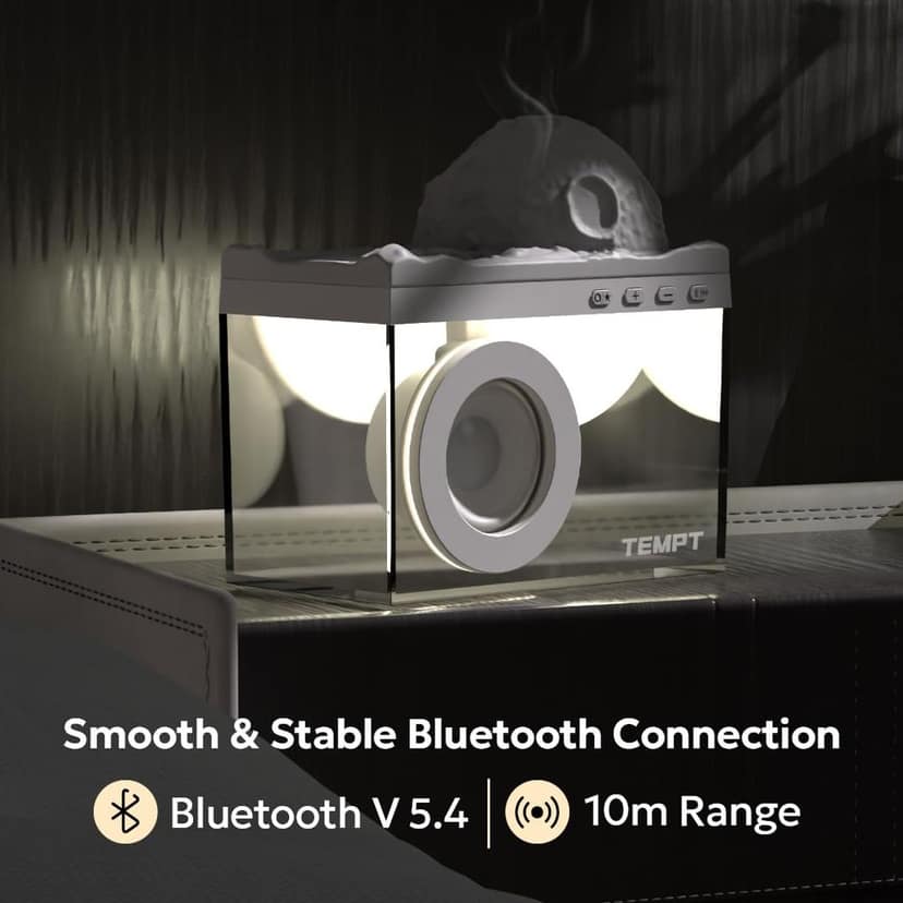 TEMPT Privee Lunar Bluetooth Speaker 8W with LED Moon Light view 4