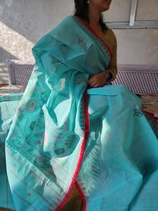 Cotton Moirangphee Saree