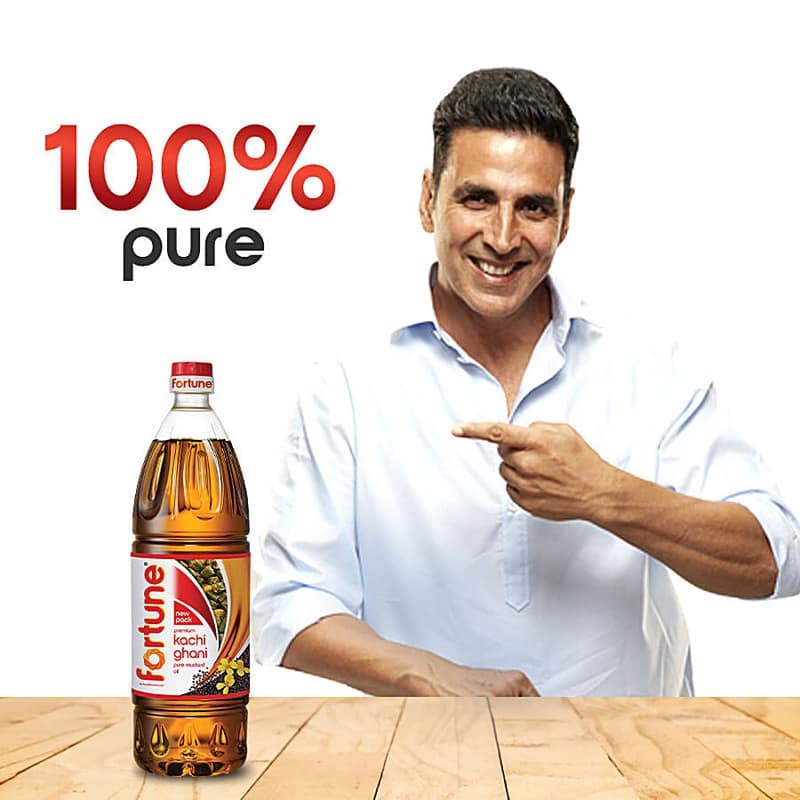 Fortune Premium Kachi Ghani Pure Mustard Oil - 500 Ml Bottle view 5