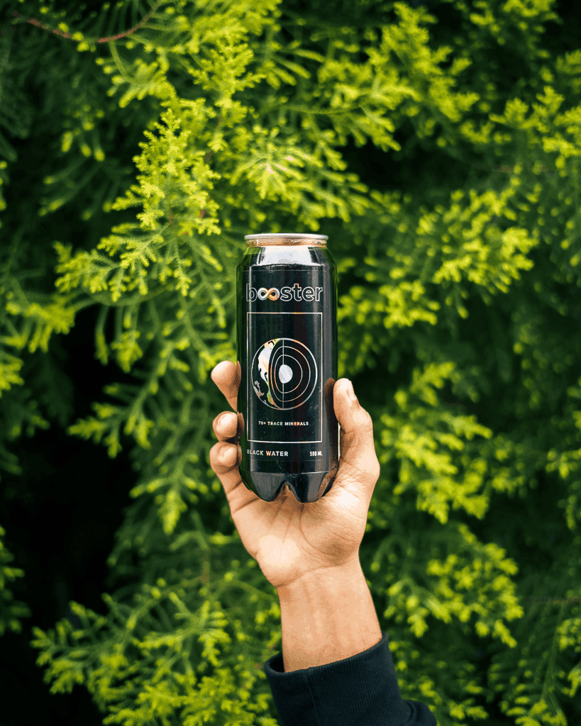 Booster Black Alkaline Drink 500 ml (Pack of 12) - High pH Premium Alkaline Water with Fulvic Minerals for Superior Hydration & Detoxification view 7