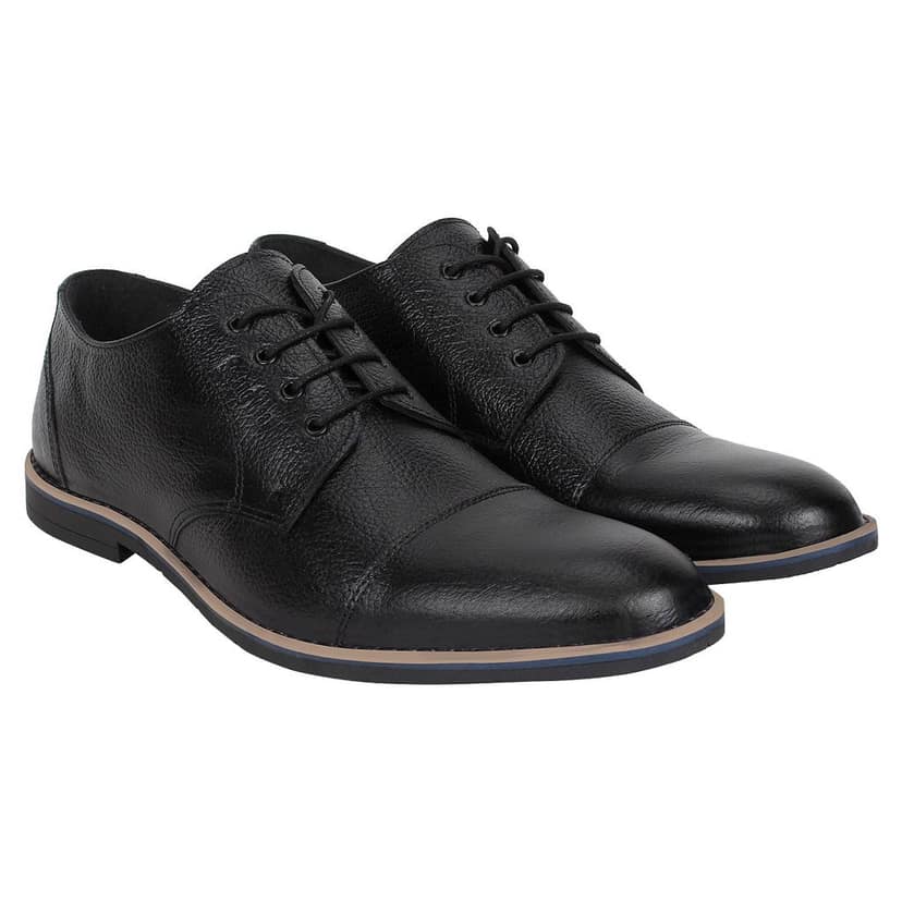 SeeandWear Leather Formal Lace upShoes for Men view 2