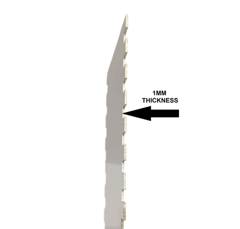MD Style Square Notch Metal Trowel Fix Thickness for Flexible Resin Spreader Set, Reusable Trowel Scrapers for Epoxy, Fillers, Putty,Spackling Paste view 3
