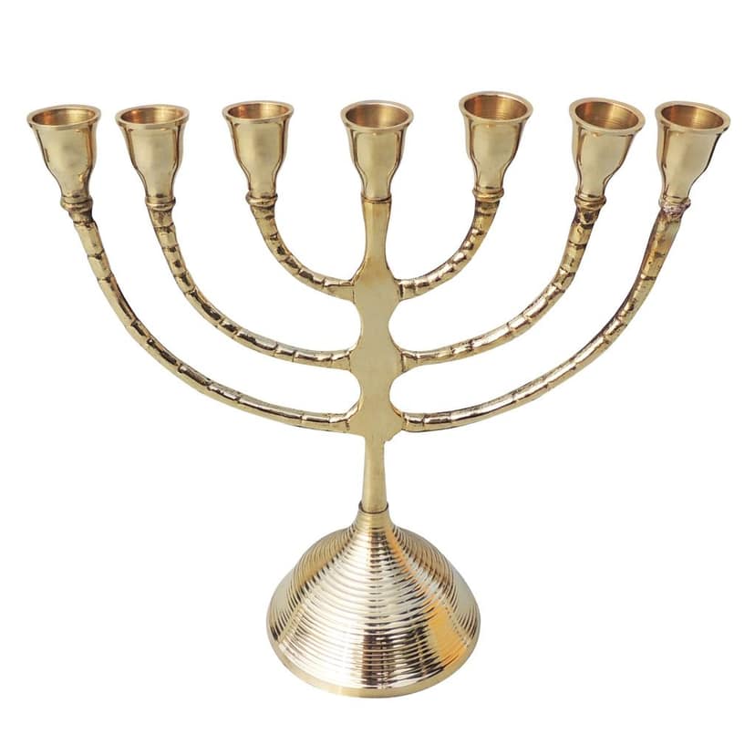 Brass Decorative Candle Stand, Height : 9 Inch (MRMAS235 D) view 2
