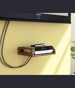 Home Sparkle Set Top Box Holder/Wifi Modem Stand, Suitable For Living Room/ Bedroom ( Designed By Craftsman)